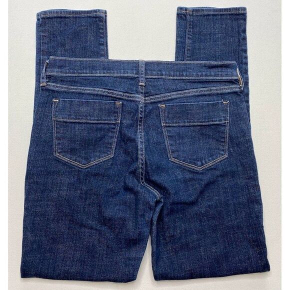 Old Navy Womens Dark‎ Wash Sweetheart Mid Rise Skinny Jeans Sz 6 - Picture 7 of 8
